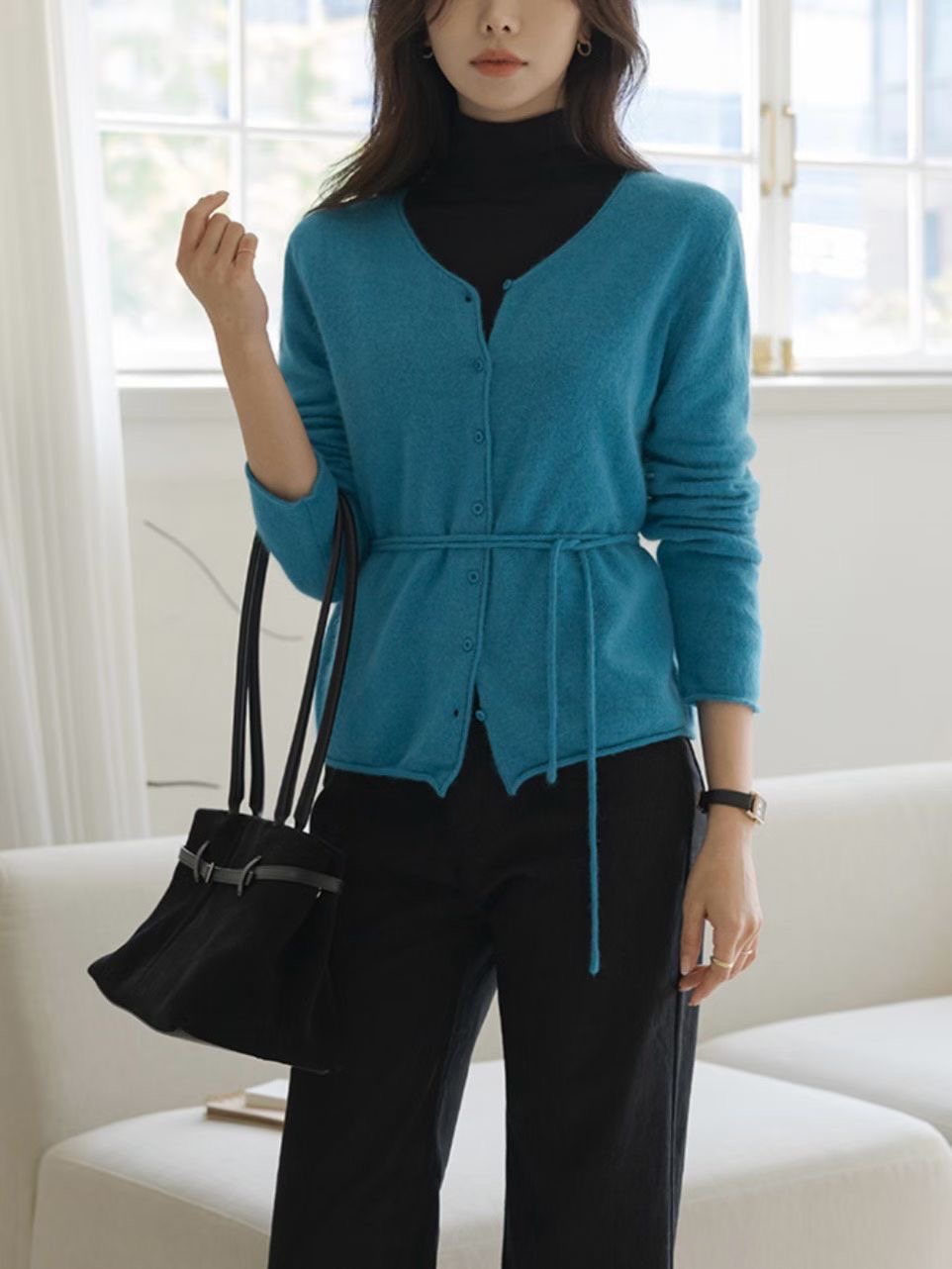 시선집중-T東大門㊣直郵女士新品職業熱賣人氣休閑推薦針織衫시선집중-T針織衫