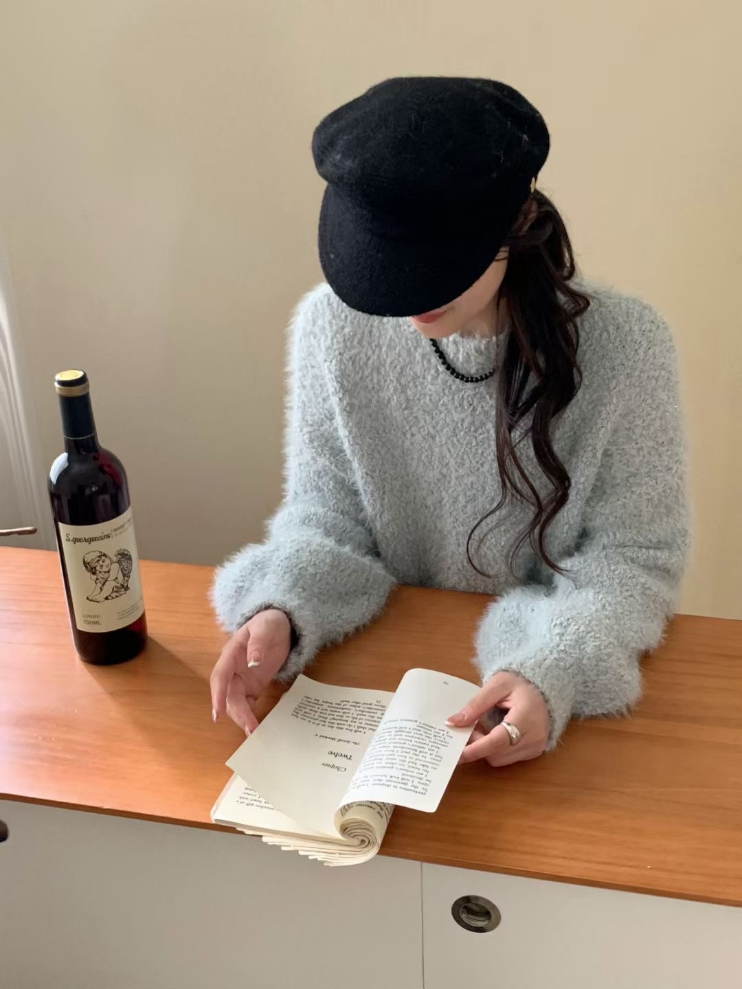 시선집중-T東大門㊣實拍女裝新款職業25秋冬熱賣真品針織衫棉시선집중-T針織衫