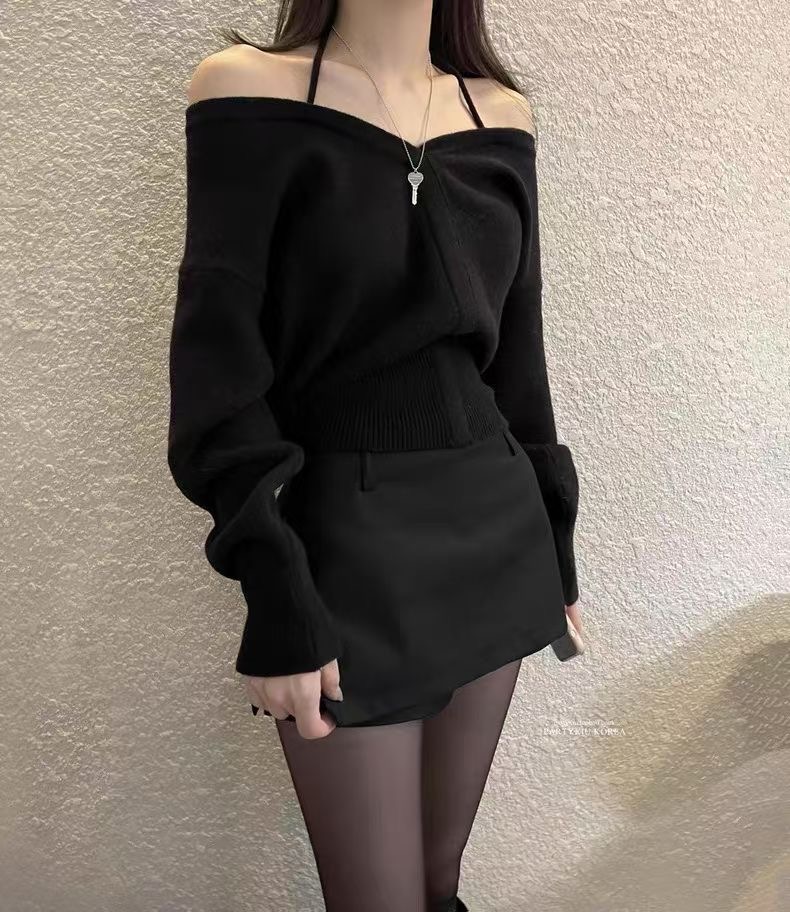 시선집중-T東大門㊣代購女裝新品休閑推薦職業熱賣人氣針織衫시선집중-T針織衫圖色3