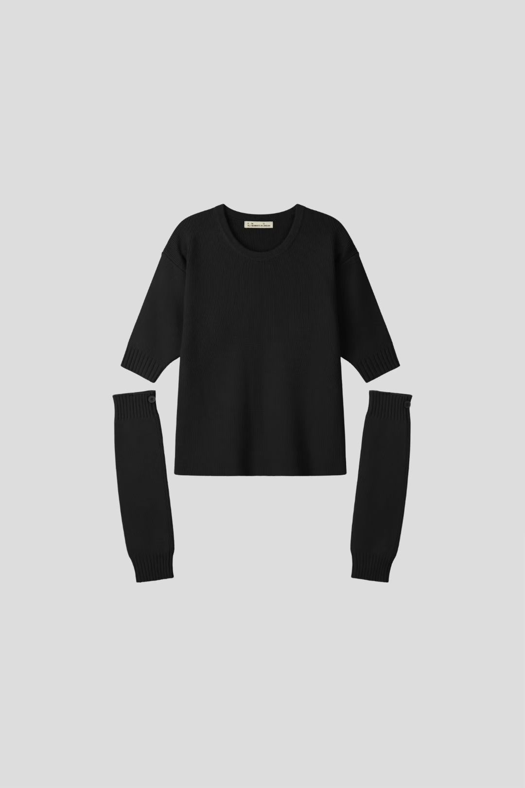 THE GGON韓國代購㊣女裝新品真品25秋冬人氣休閑針織衫開衩THE GGON針織衫圖色4