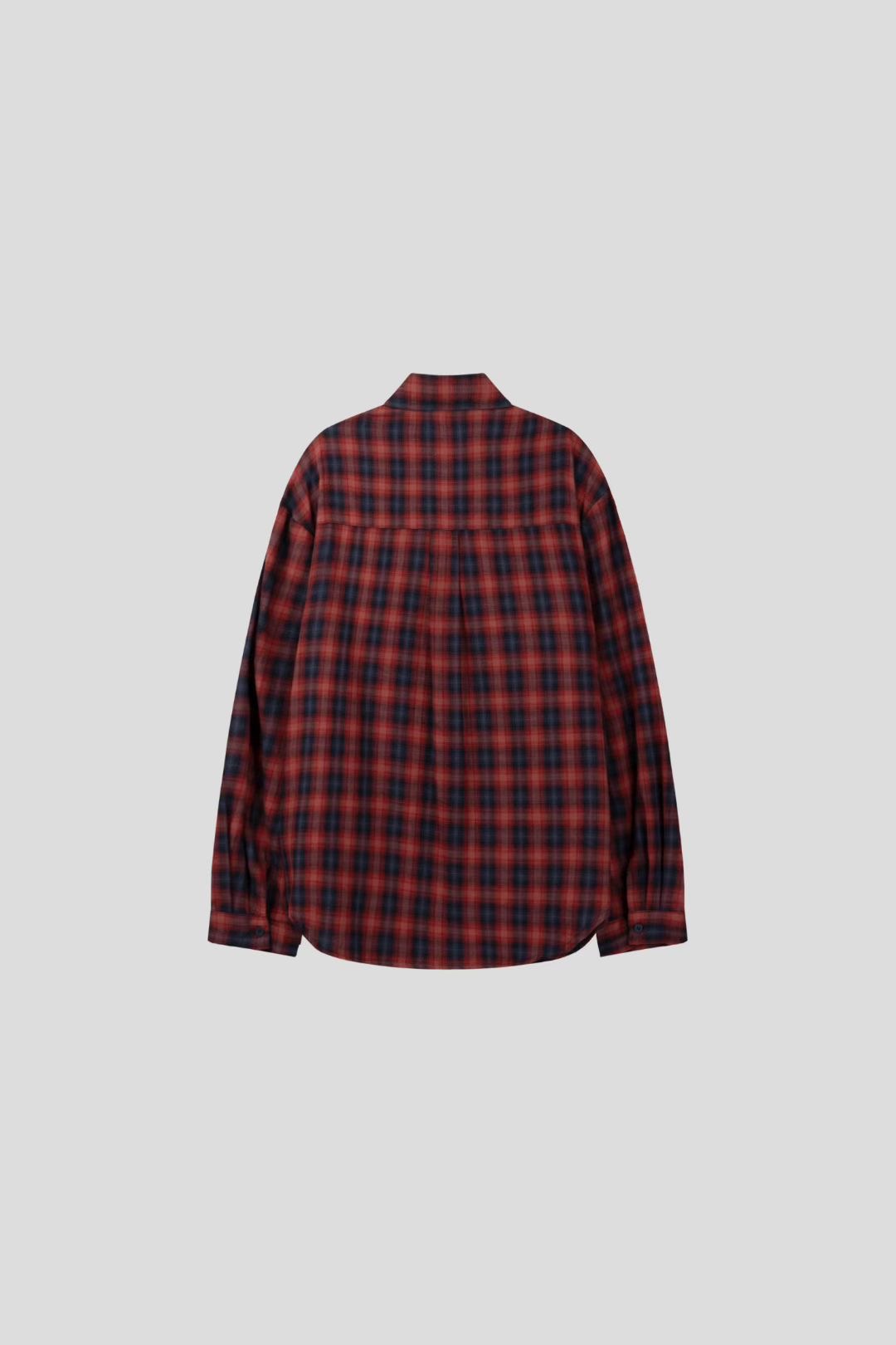 THE GGON韓國代購㊣女裝新款休閑推薦25秋冬襯衫蕾絲衫格紋THE GGON襯衫/蕾絲衫