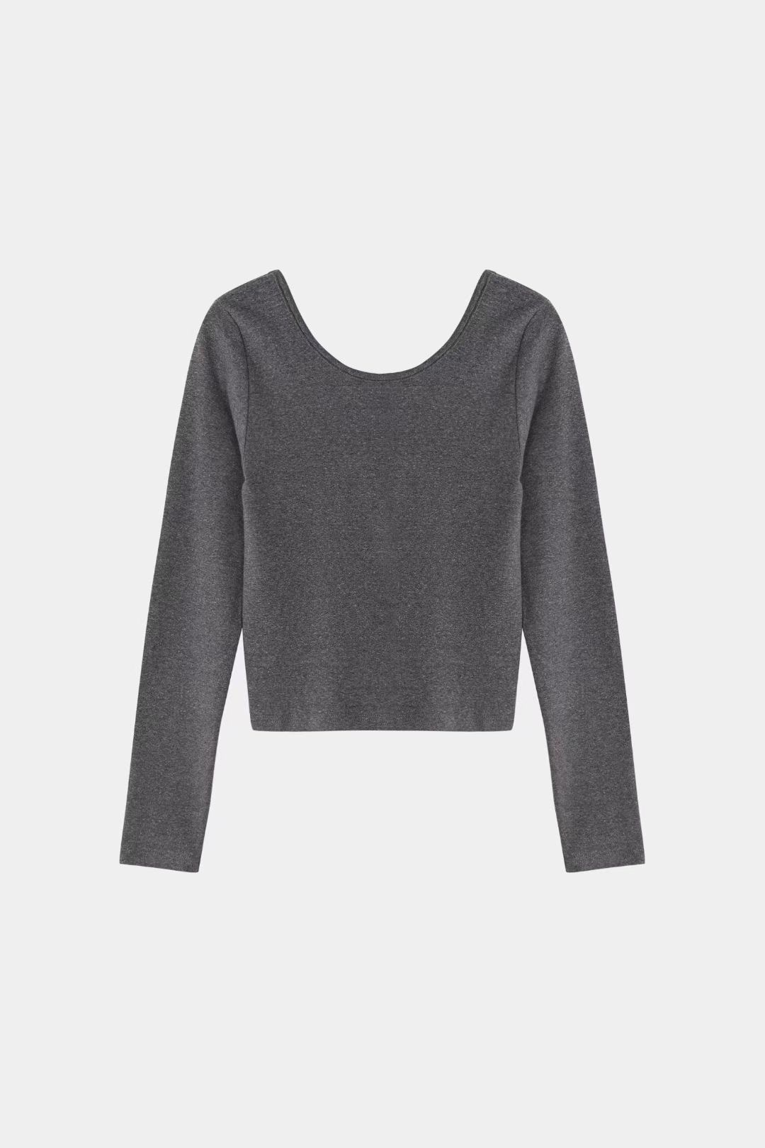 THE GGON韓國代購㊣女士新款休閑職業時尚推薦長袖T恤圓領THE GGON長袖T恤