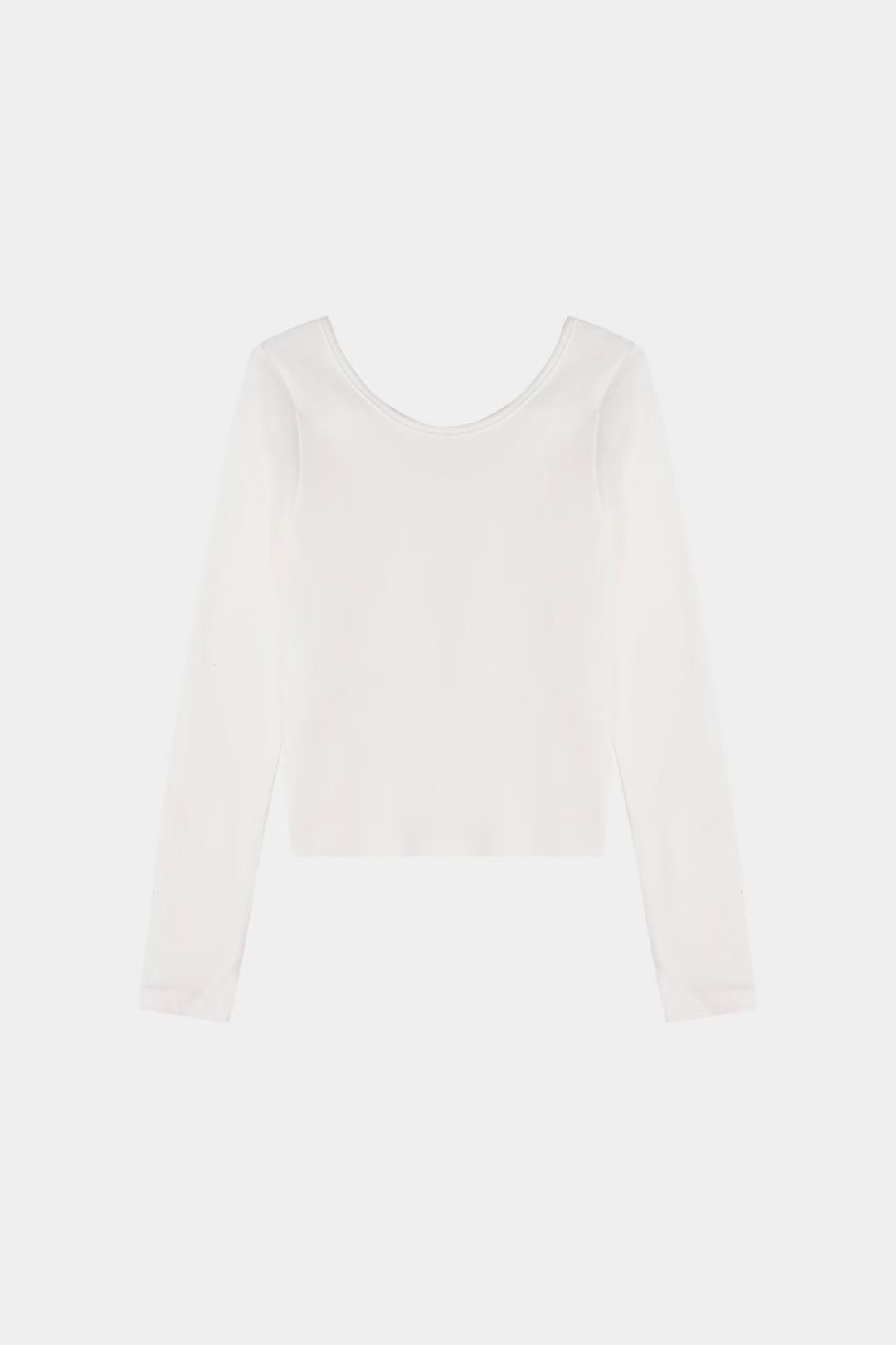 THE GGON韓國代購㊣女士新款休閑職業時尚推薦長袖T恤圓領THE GGON長袖T恤圖色1