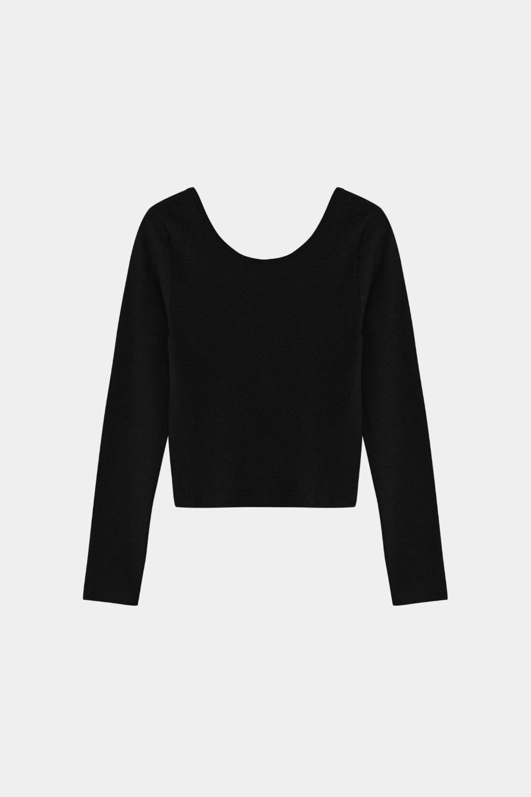 THE GGON韓國代購㊣女士新款休閑職業時尚推薦長袖T恤圓領THE GGON長袖T恤圖色4