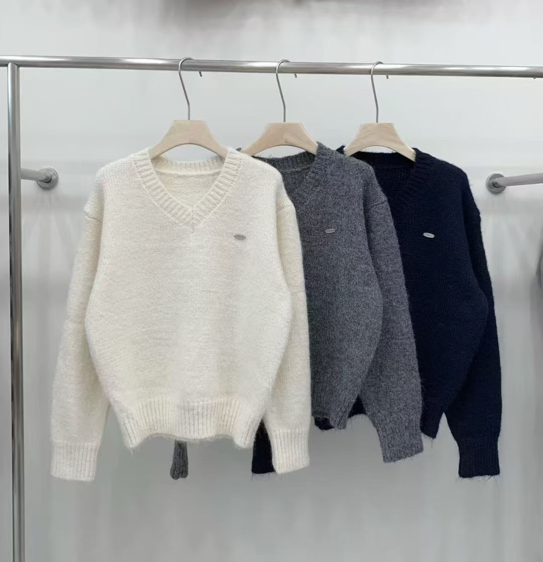 시선집중-T東大門㊣實拍女裝新款真品時尚休閑人氣熱賣針織衫시선집중-T針織衫