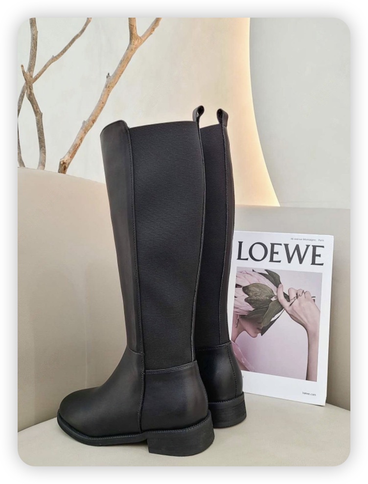 RILLA東大門㊣直郵女裝新款真品人氣25秋冬熱賣推薦時尚靴子RILLA靴子圖色1