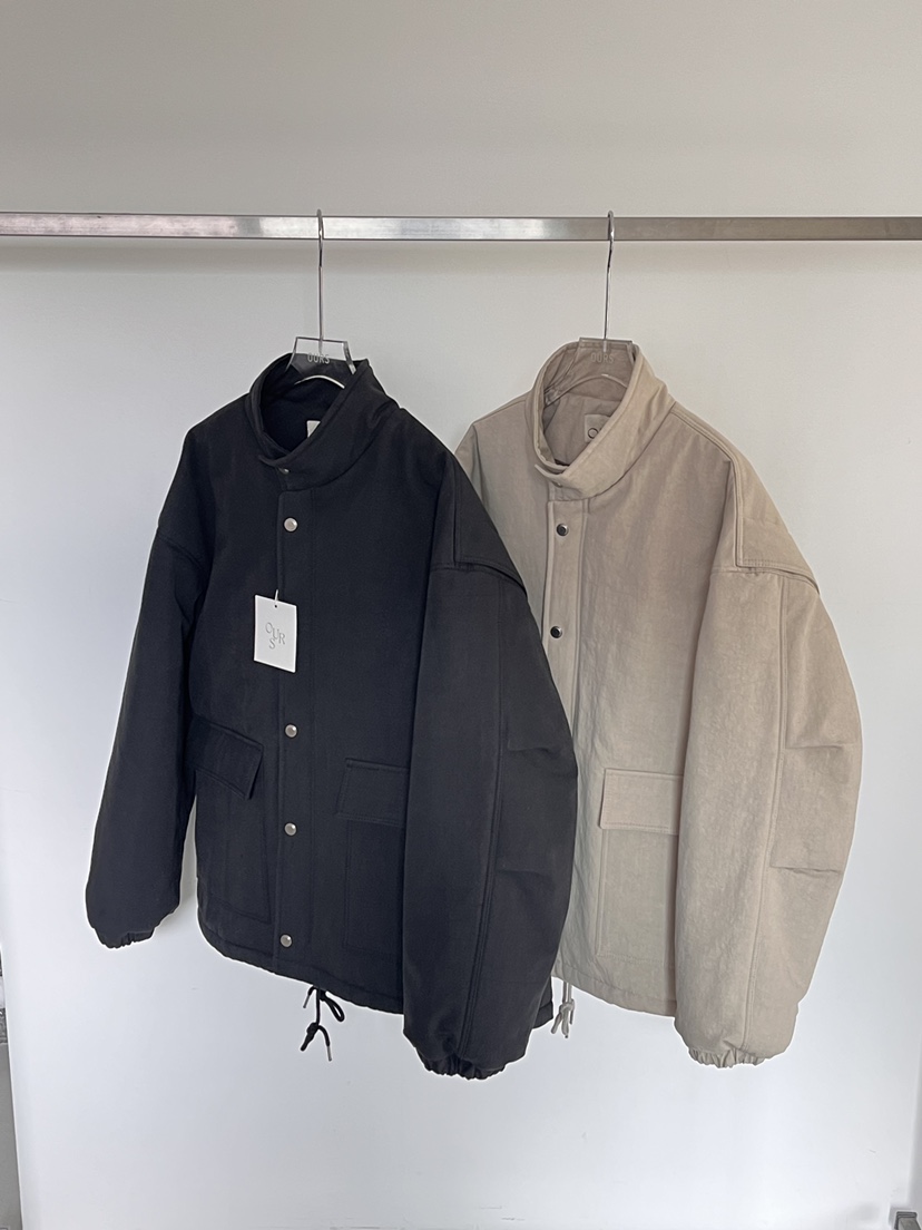 OURS韓國代購㊣女士新款休閑推薦25秋冬職業時尚熱賣短款棉服OURS短款棉服