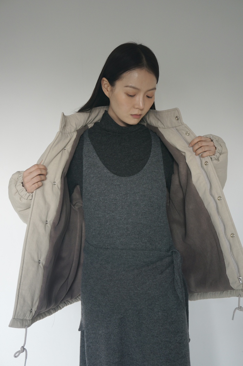 OURS韓國代購㊣女士新款休閑推薦25秋冬職業時尚熱賣短款棉服OURS短款棉服