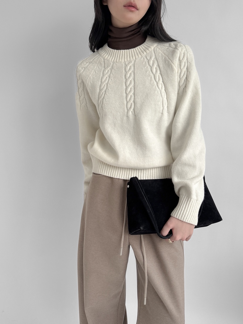 YIKHO STYLE東大門㊣實拍女士新品熱賣時尚真品人氣休閑毛衣YIKHO STYLE毛衣