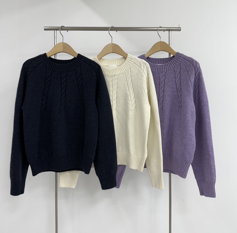 YIKHO STYLE東大門㊣實拍女士新品熱賣時尚真品人氣休閑毛衣YIKHO STYLE毛衣