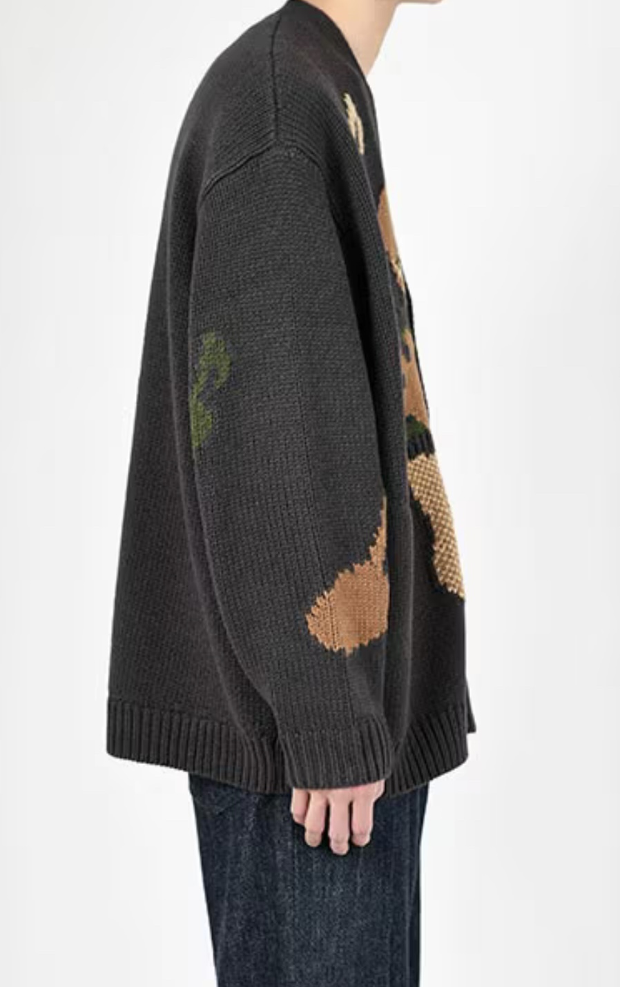 DAVICHI東大門㊣實拍女士新款真品休閑推薦毛衣Sale泰迪熊開衫DAVICHI毛衣