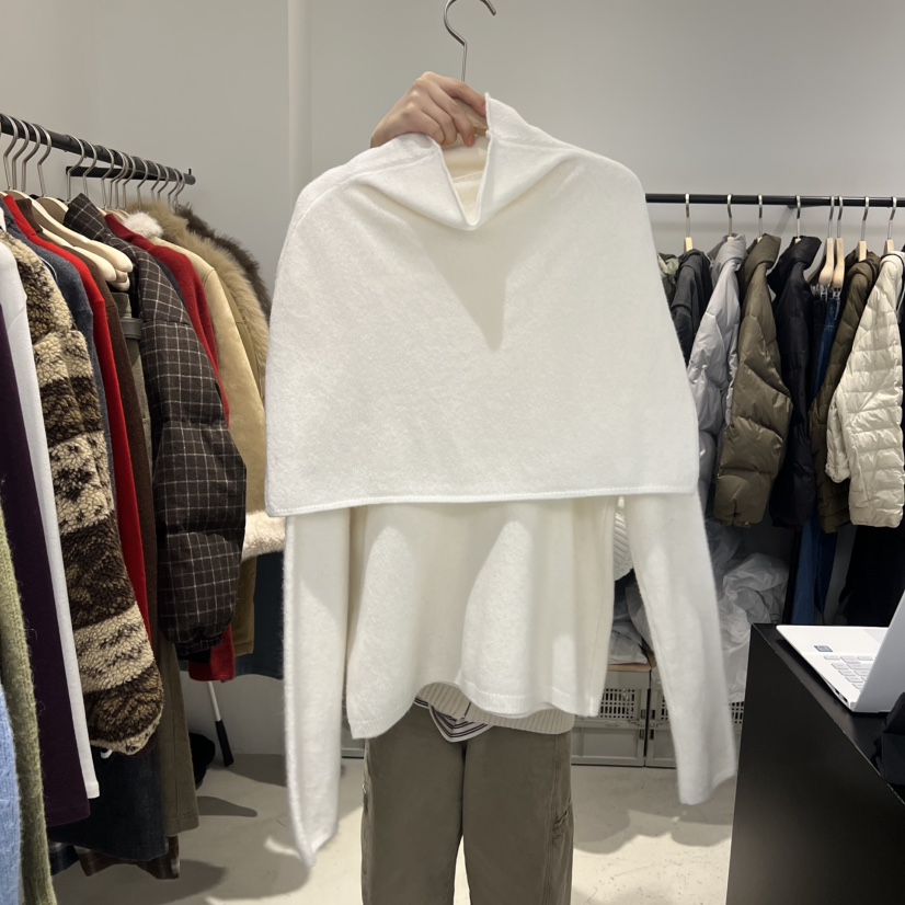 PLATE東大門㊣直郵女士新品25秋冬休閑人氣推薦真品套裝圍巾PLATE套裝