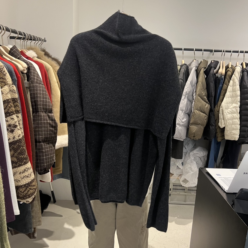 PLATE東大門㊣直郵女士新品25秋冬休閑人氣推薦真品套裝圍巾PLATE套裝圖色2