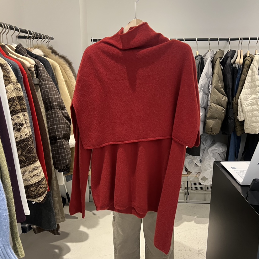 PLATE東大門㊣直郵女士新品25秋冬休閑人氣推薦真品套裝圍巾PLATE套裝圖色3