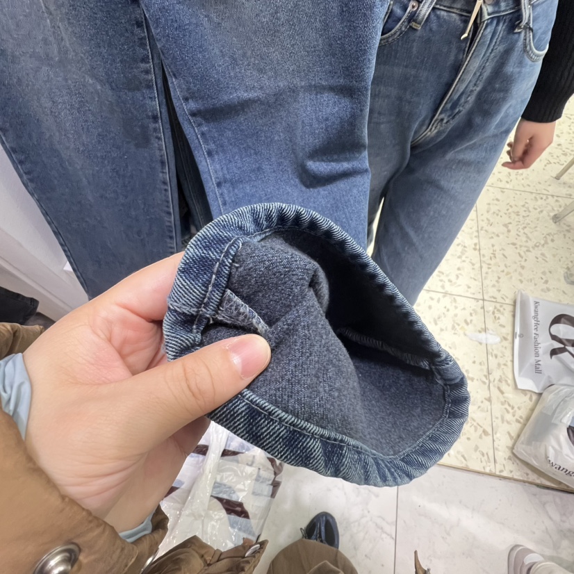 VANILLA J韓國直郵㊣女裝新品人氣職業時尚休閑真品牛仔褲VANILLA J牛仔褲