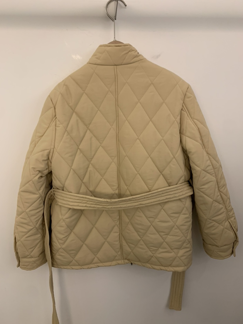 UNDER KEY東大門㊣直郵女士新款休閑推薦短款棉服含腰帶棉UNDER KEY短款棉服