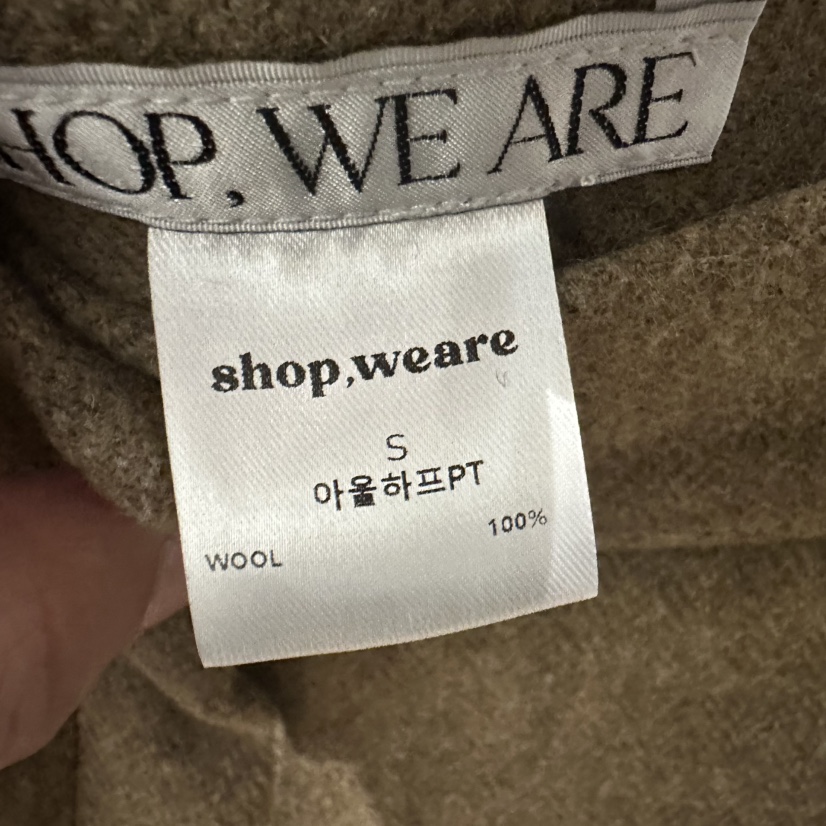 WE ARE/WELOVER東大門㊣代購女士新款熱賣25秋冬真品短褲SHOP_WE ARE短褲