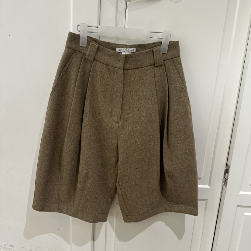 WE ARE/WELOVER東大門㊣代購女士新款熱賣25秋冬真品短褲SHOP_WE ARE短褲圖色1