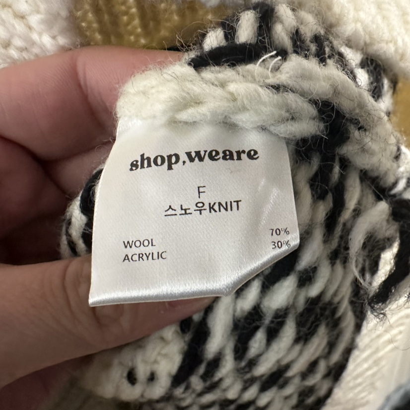 WE ARE/WELOVER東大門㊣實拍女士新款人氣時尚熱賣職業毛衣SHOP_WE ARE毛衣