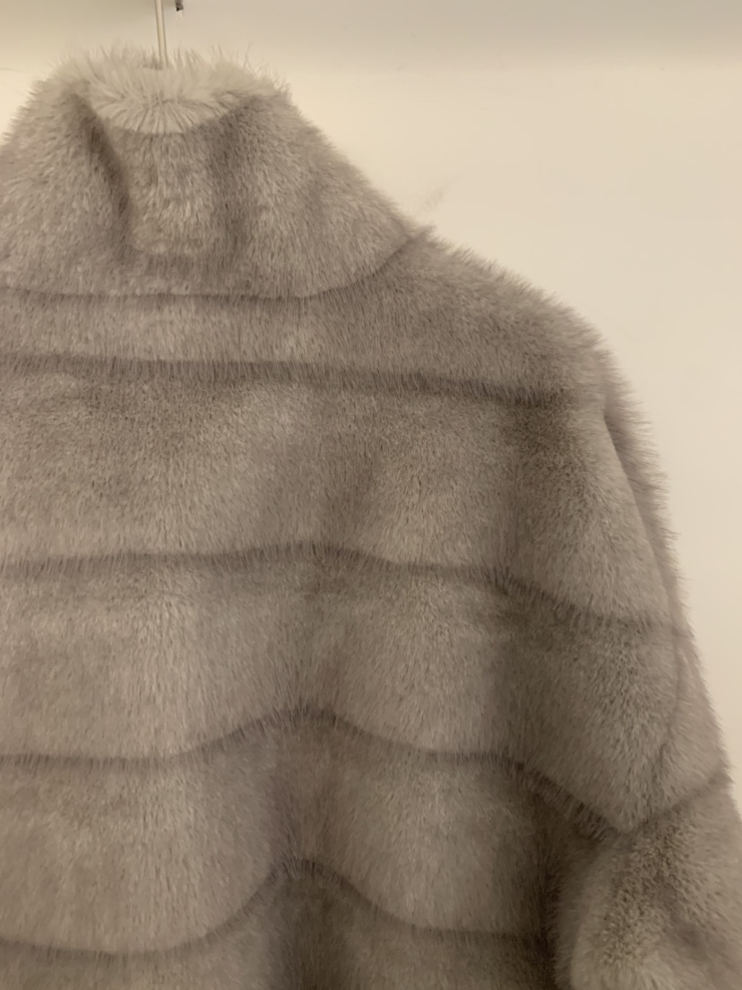 UNDER KEY韓國直郵㊣女裝新品休閑真品推薦25秋冬短款大衣毛皮UNDER KEY短款大衣