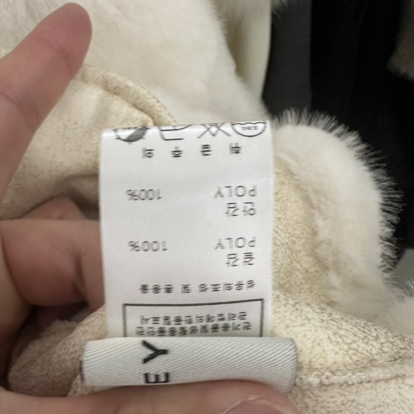 UNDER KEY韓國直郵㊣女裝新品休閑真品推薦25秋冬短款大衣毛皮UNDER KEY短款大衣