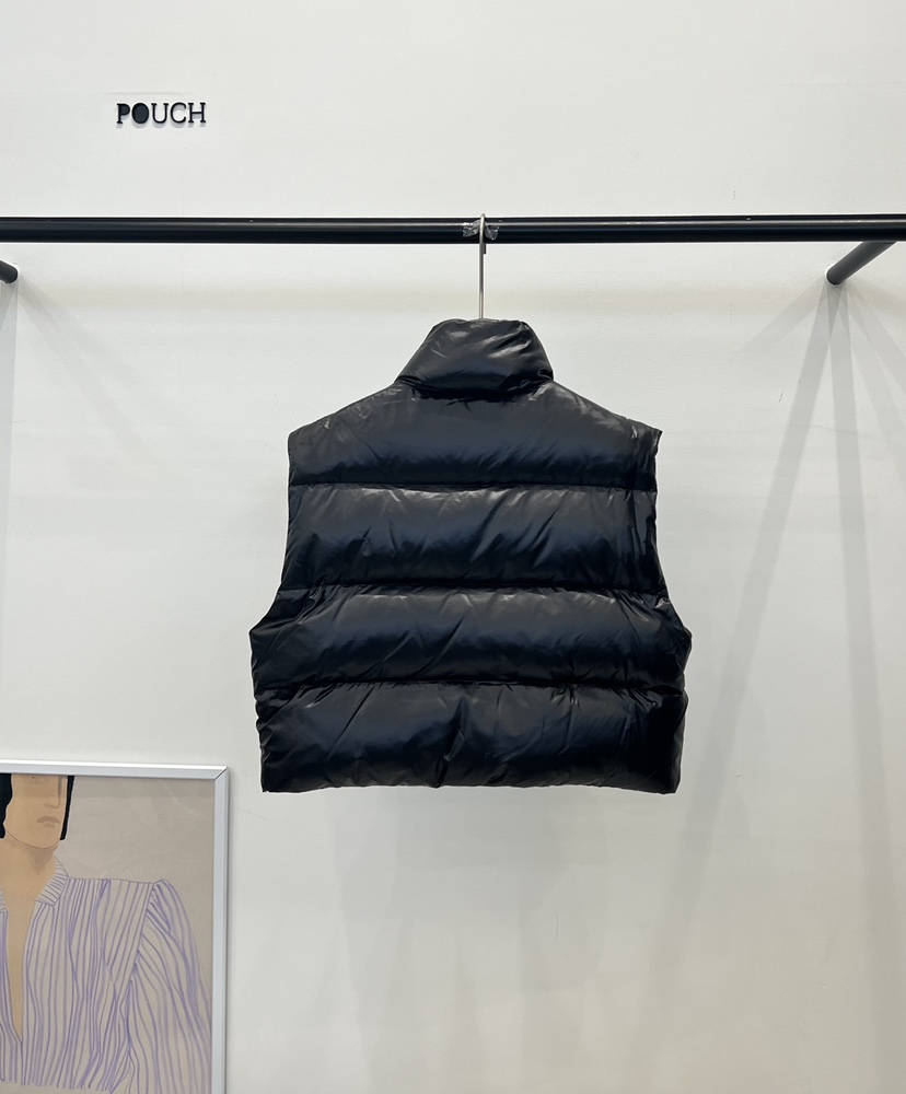 POUCH韓國直郵㊣女裝新品職業休閑推薦短款羽絨服可拆卸鵝絨POUCH短款羽絨服