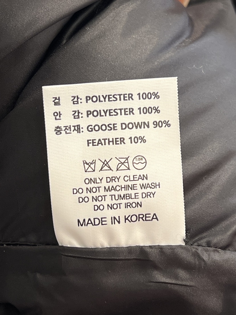 POUCH韓國直郵㊣女裝新品職業休閑推薦短款羽絨服可拆卸鵝絨POUCH短款羽絨服