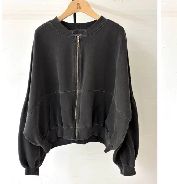 HYPEARL韓國直郵㊣女士新款休閑時尚職業人氣真品衛衣拉鏈復古HYPEARL衛衣圖色4