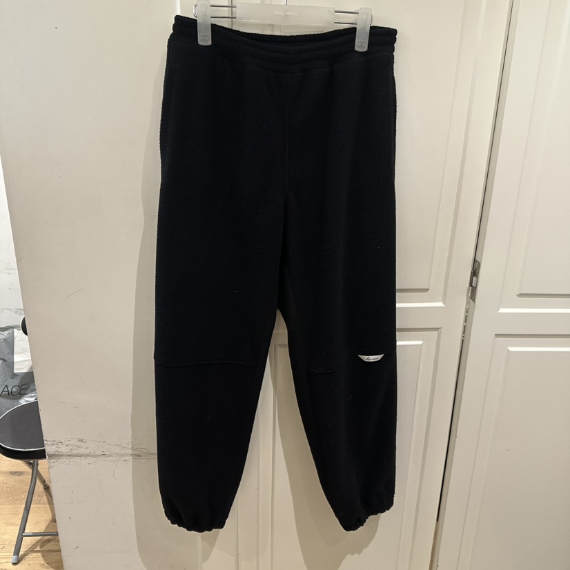 WE ARE/WELOVER東大門㊣實拍女裝新款休閑時尚休閑褲羊毛SHOP_WE ARE休閑褲圖色2黑色