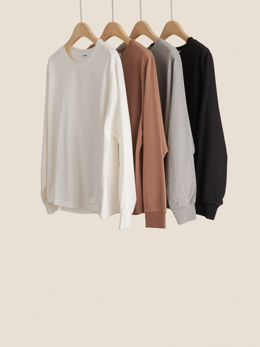 DANGARA東大門㊣代購女士新款職業人氣休閑推薦時尚長袖T恤DANGARA長袖T恤