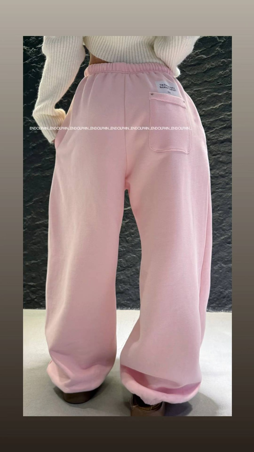 ENDOLPHIN東大門㊣直郵女士新款真品時尚休閑25秋冬休閑褲加絨ENDOLPHIN休閑褲