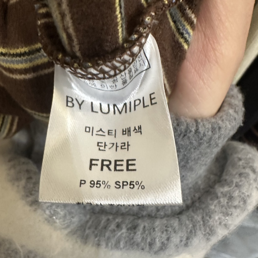 LUMIPLE韓國代購㊣女士新品休閑人氣推薦25秋冬熱賣長袖T恤LUMIPLE長袖T恤