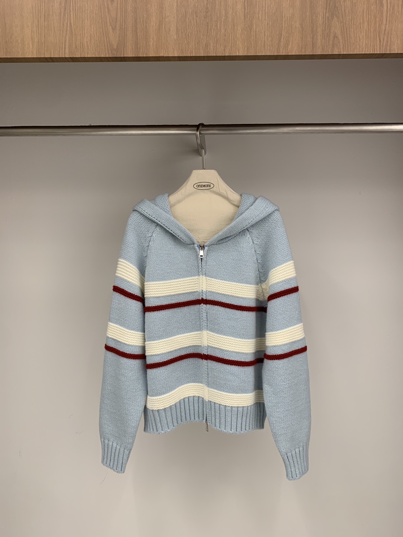 ONE MONE東大門㊣實拍女士新品25秋冬推薦真品人氣職業毛衣ONE MONE毛衣圖色1