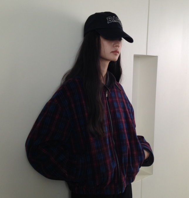 OBJET東大門㊣直郵女士新款真品人氣熱賣職業25秋冬休閑夾克love us u/OBJET夾克圖色1