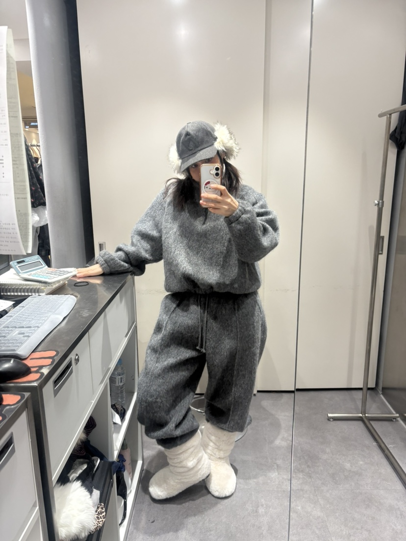 PLATFORM-L韓國直郵㊣女裝新品休閑熱賣推薦人氣25秋冬衛衣PLATFORM衛衣