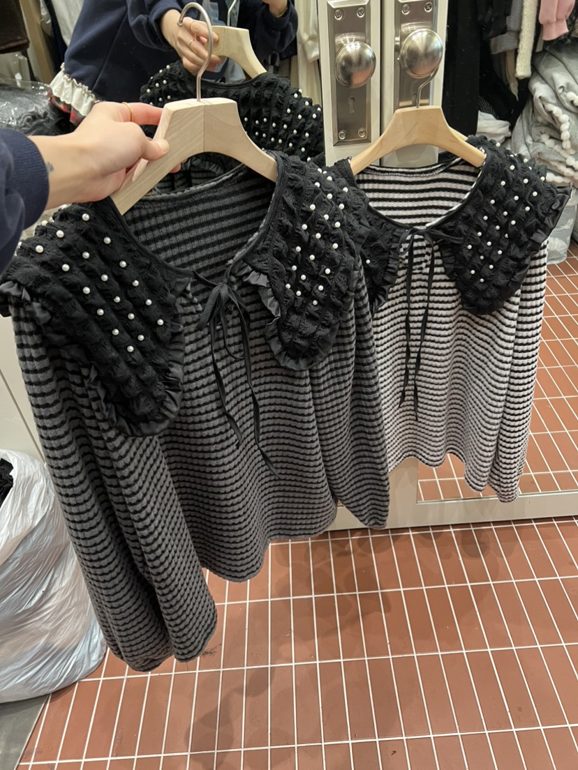 BE&amp;BE東大門㊣代購女士新款真品熱賣人氣時尚25秋冬長袖T恤BE&be長袖T恤