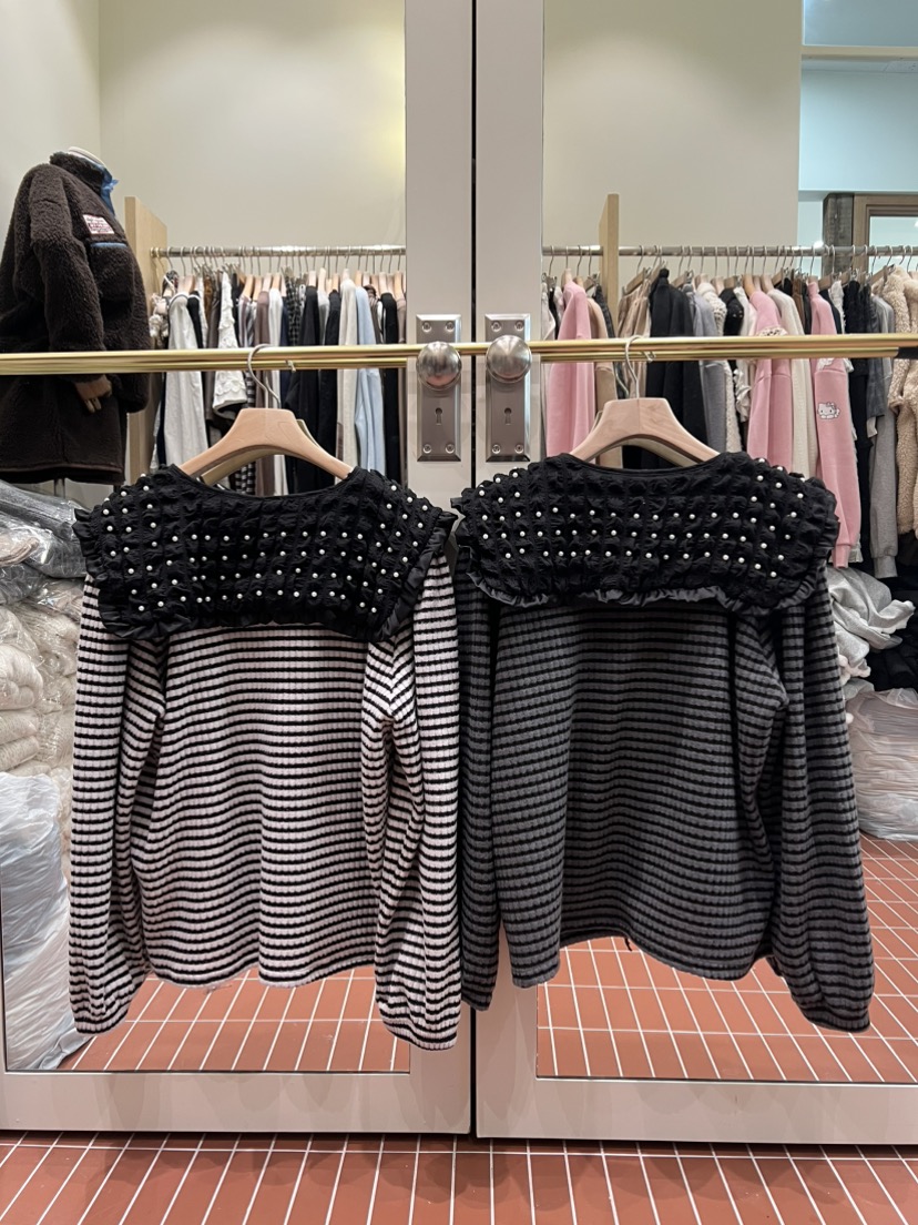 BE&amp;BE東大門㊣代購女士新款真品熱賣人氣時尚25秋冬長袖T恤BE&be長袖T恤