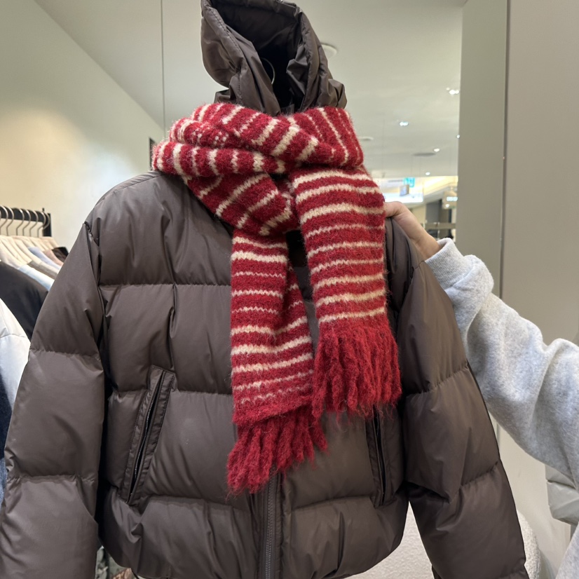 CENTO韓國直郵㊣女士新品熱賣職業時尚休閑25秋冬圍巾披肩圍巾CENTO圍巾/披肩圖色3