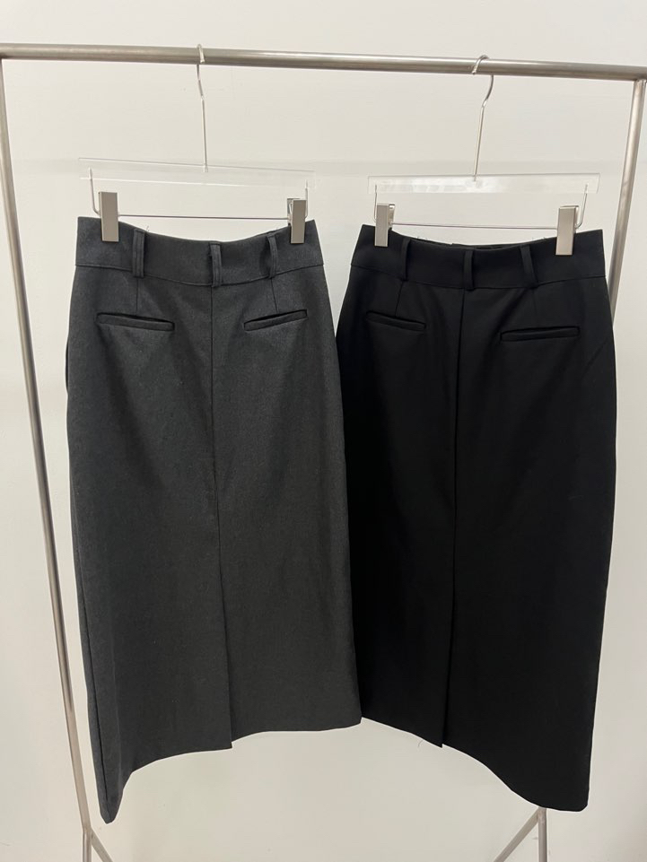 UNA/THE MAY韓國直郵㊣女裝新款人氣25秋冬職業熱賣推薦長裙THEMAY/UNA長裙