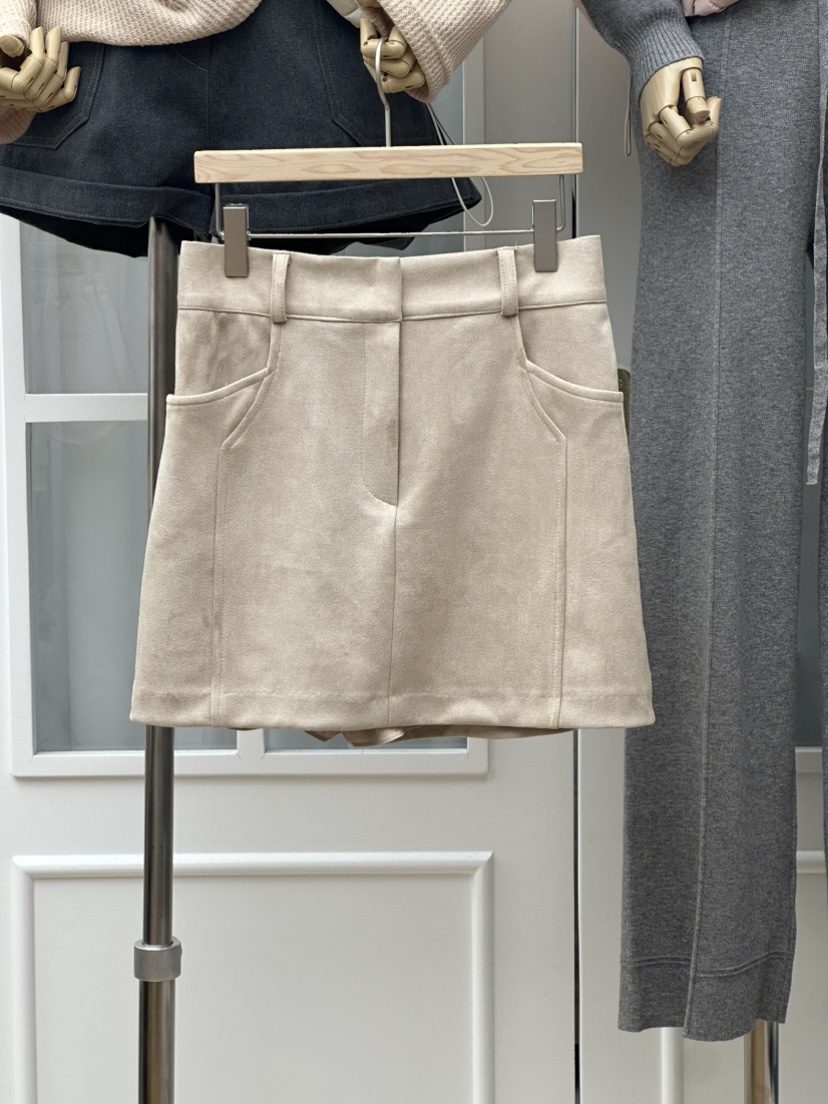 RE:FRESH-L東大門㊣直郵女士新品職業人氣推薦25秋冬休閑短裙RE:FRESH短裙圖色1