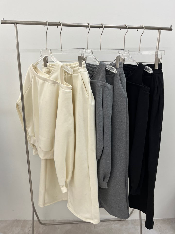 UNA/THE MAY東大門㊣直郵女士新品熱賣休閑推薦人氣套裝套裝THEMAY/UNA套裝圖色3左三色