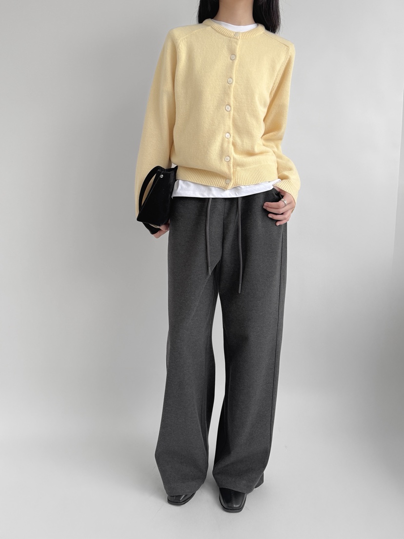 YIKHO STYLE東大門㊣代購女裝新品休閑職業25秋冬熱賣休閑褲YIKHO STYLE休閑褲