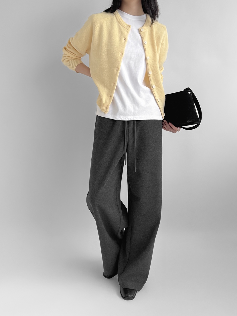 YIKHO STYLE東大門㊣代購女裝新品休閑職業25秋冬熱賣休閑褲YIKHO STYLE休閑褲