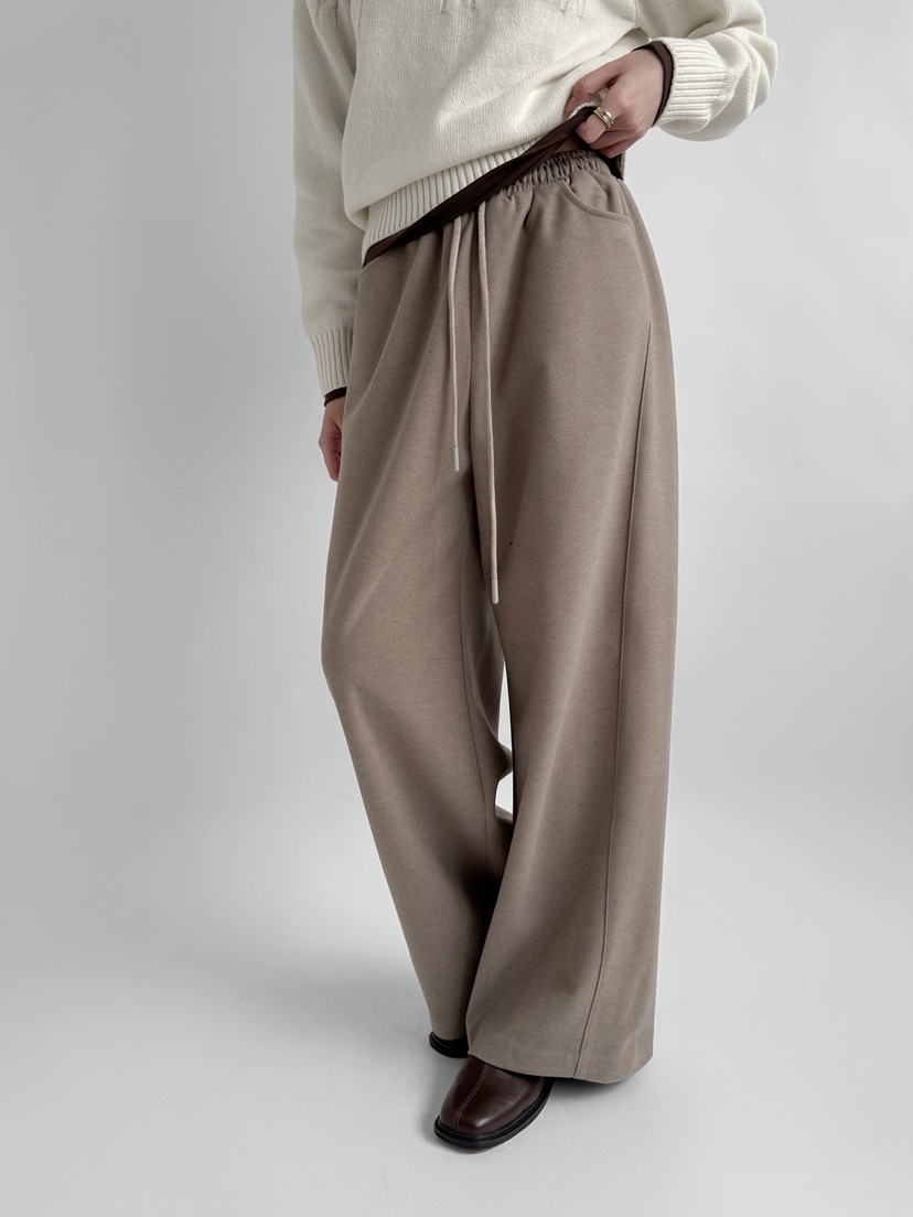 YIKHO STYLE東大門㊣代購女裝新品休閑職業25秋冬熱賣休閑褲YIKHO STYLE休閑褲