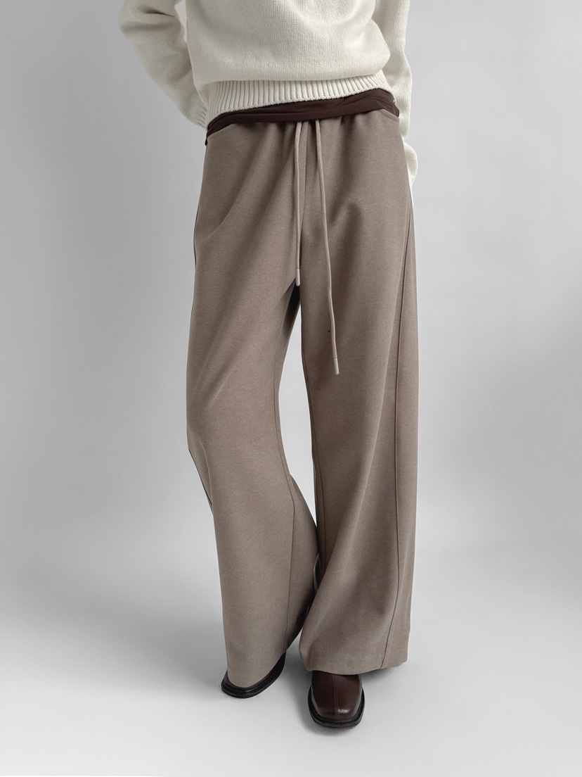 YIKHO STYLE東大門㊣代購女裝新品休閑職業25秋冬熱賣休閑褲YIKHO STYLE休閑褲