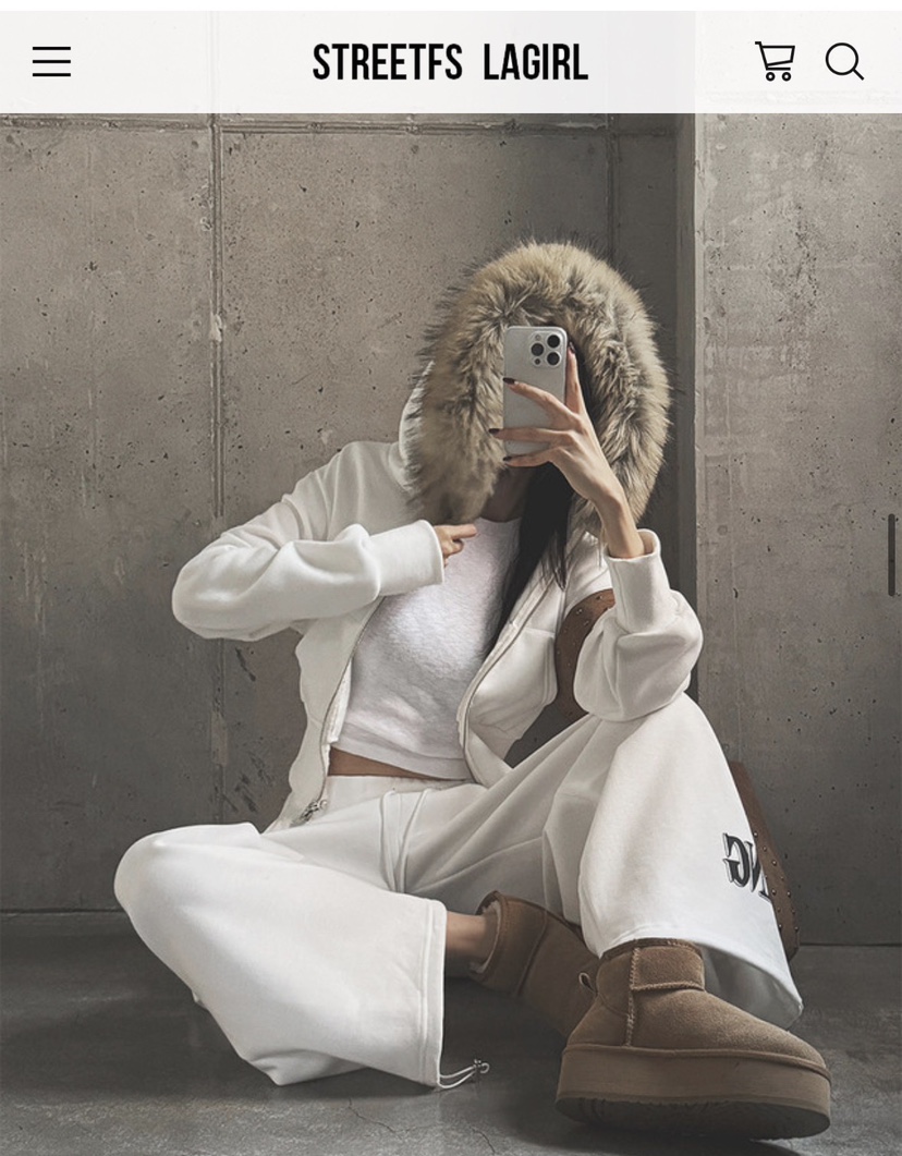 UNA/THE MAY韓國代購㊣女士新品職業休閑時尚25秋冬休閑褲抓絨THEMAY/UNA休閑褲