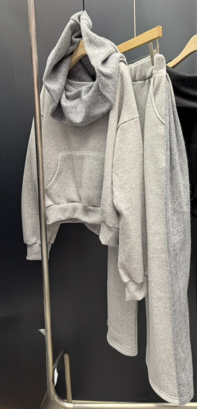 UNA/THE MAY東大門㊣代購女裝新款時尚推薦套裝套裝高領連帽THEMAY/UNA套裝圖色2