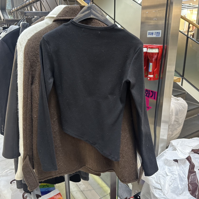 A2/D2韓國直郵㊣女士新品職業真品熱賣25秋冬推薦人氣長袖T恤A2/D2長袖T恤