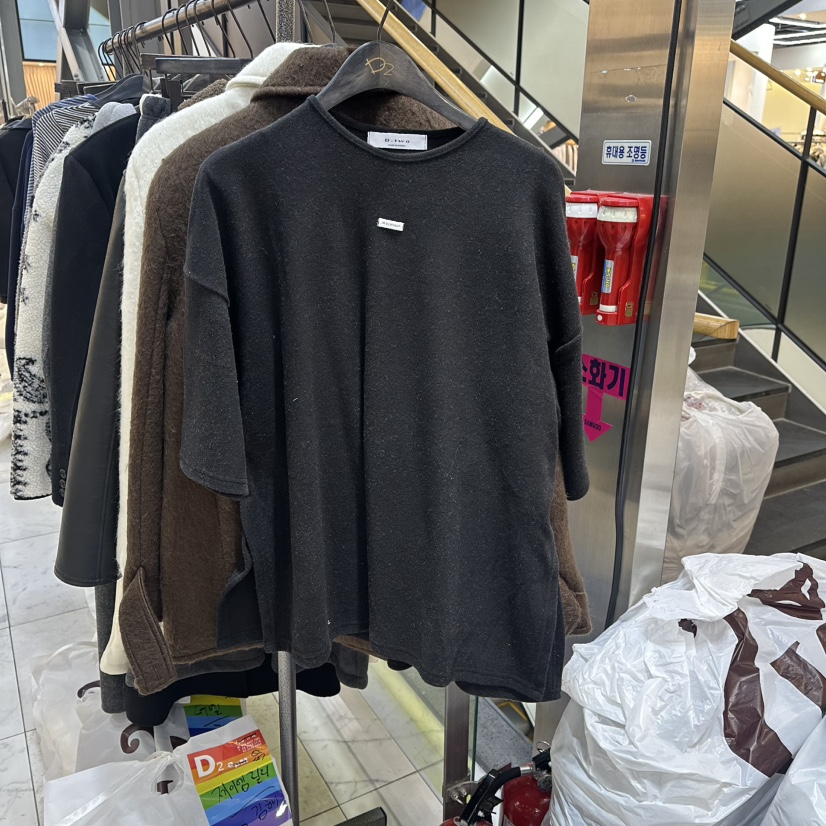 A2/D2東大門㊣直郵女士新款職業時尚25秋冬熱賣推薦人氣T恤A2/D2T恤圖色2