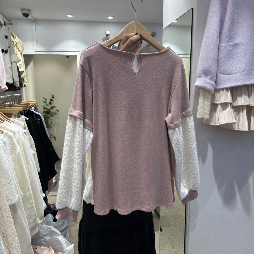 BELITA東大門㊣實拍女裝新款時尚推薦真品25秋冬熱賣長袖T恤BELITA長袖T恤